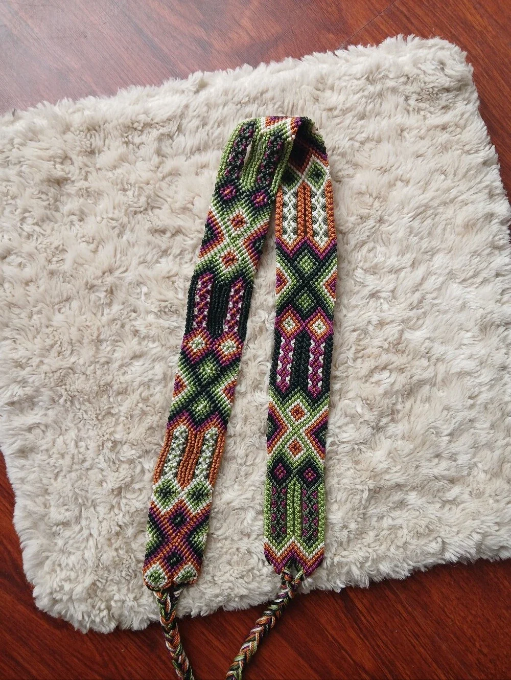 💎 Women' Belt Multicolor Woven Belt Strap Boho